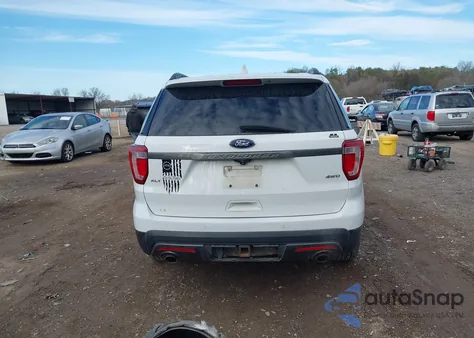 2017 Ford Explorer Xlt из США, поврежденный, VIN 1FM5K8D86HGD01630